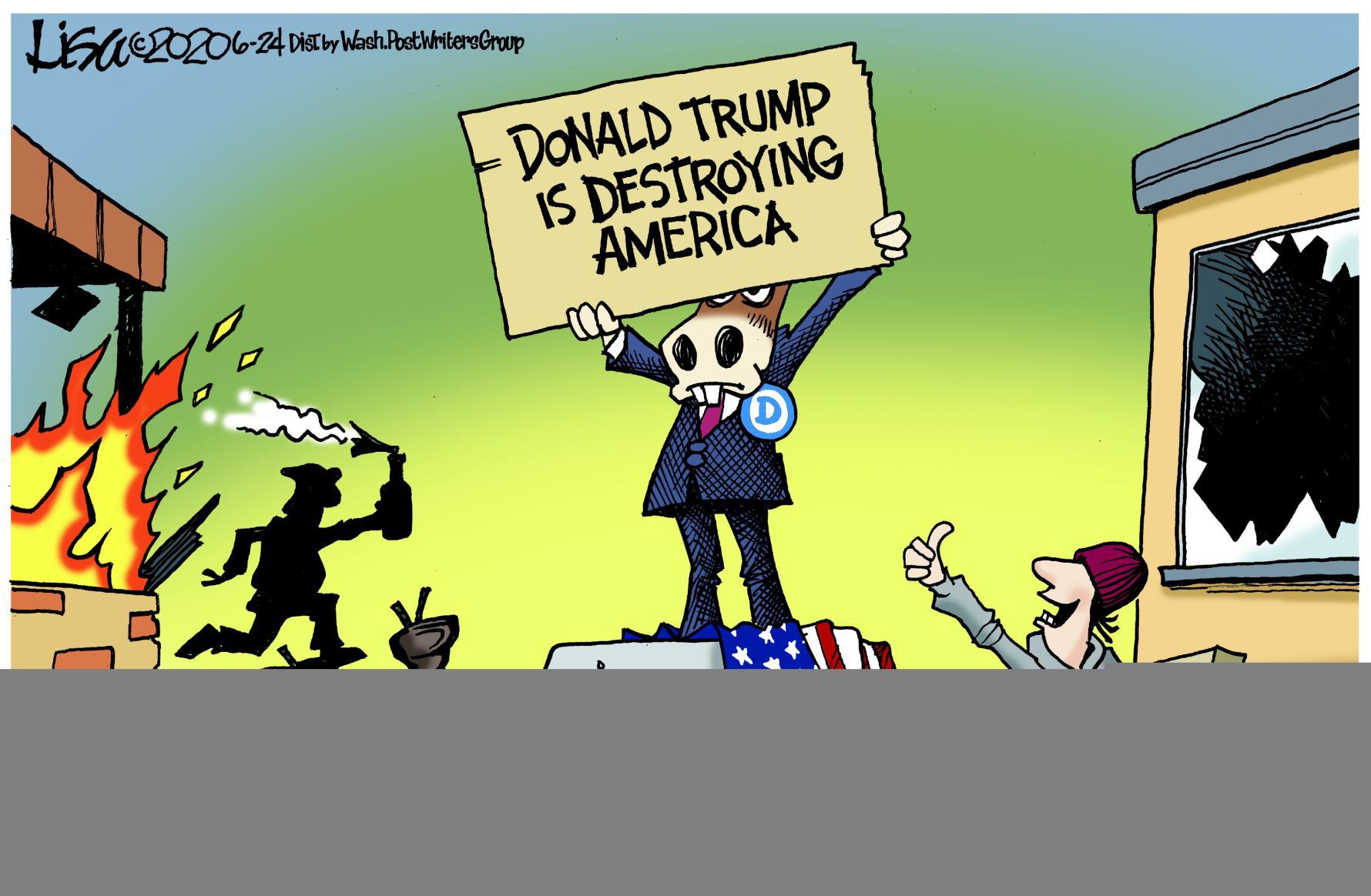 Lisa Benson cartoon